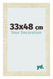 Fotokader 33x48cm Sonoma Eiken MDF Pisa Voorzijde Maat | Yourdecoration.be