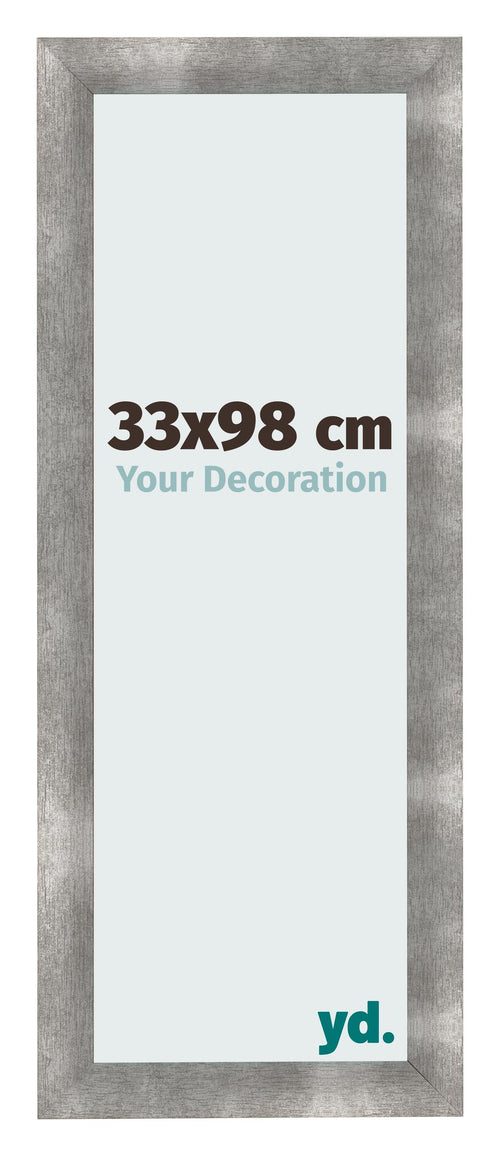 Fotokader 33x98cm Metaal Vintage MDF Pisa Voorzijde Maat | Yourdecoration.be