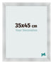 Fotokader 35x45cm Aluminium Geborsteld MDF Pisa Voorzijde Maat | Yourdecoration.be