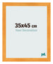 Fotokader 35x45cm Oranje MDF Pisa Voorzijde Maat | Yourdecoration.be