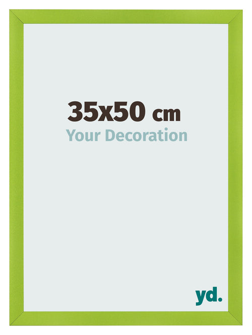 Fotokader 35x50cm Groen MDF Pisa Voorzijde Maat | Yourdecoration.be