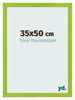 Fotokader 35x50cm Groen MDF Pisa Voorzijde Maat | Yourdecoration.be