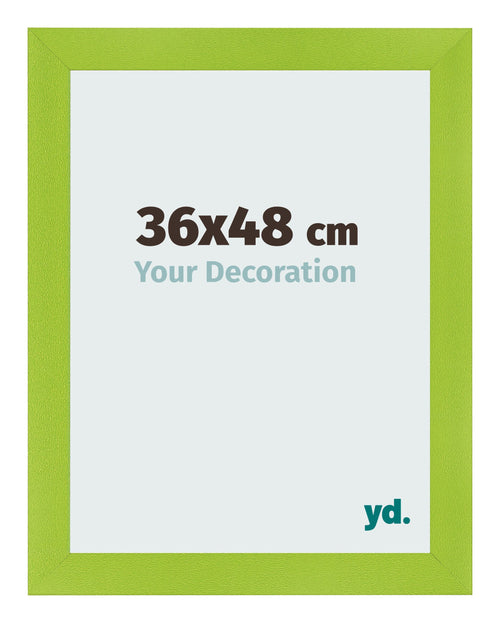 Fotokader 36x48cm Groen MDF Pisa Voorzijde Maat | Yourdecoration.be