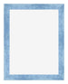 Fotokader 36x48cm Helder Blauw Geveegd MDF Pisa Voorzijde | Yourdecoration.be