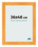 Fotokader 36x48cm Oranje MDF Pisa Voorzijde Maat | Yourdecoration.be