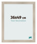 Fotokader 36x49cm Eiken Licht MDF Pisa Voorzijde Maat | Yourdecoration.be