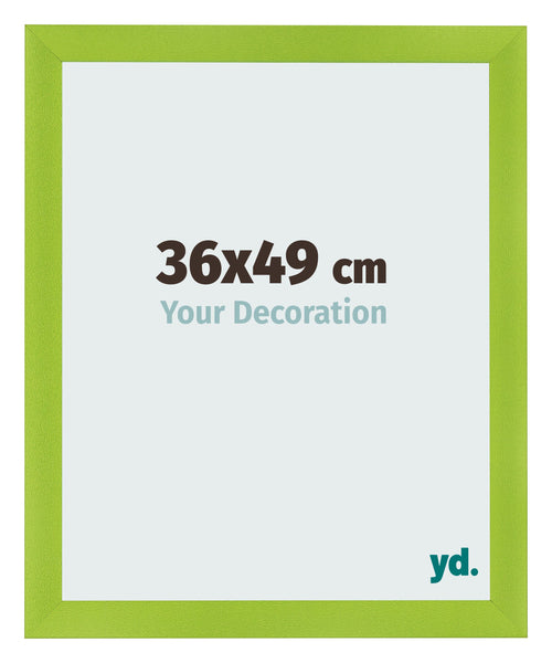 Fotokader 36x49cm Groen MDF Pisa Voorzijde Maat | Yourdecoration.be