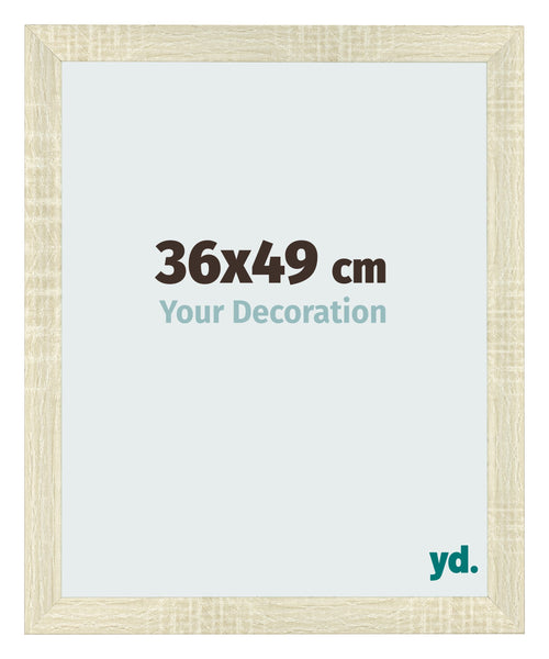 Fotokader 36x49cm Sonoma Eiken MDF Pisa Voorzijde Maat | Yourdecoration.be