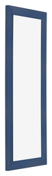 Fotokader 37 5x98cm Donkerblauw Geveegd MDF Pisa Voorzijde Schuin | Yourdecoration.be
