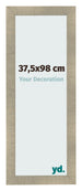 Fotokader 37 5x98cm Goud Antiek MDF Pisa Voorzijde Maat | Yourdecoration.be