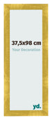 Fotokader 37 5x98cm Goud Vintage MDF Pisa Voorzijde Maat | Yourdecoration.be