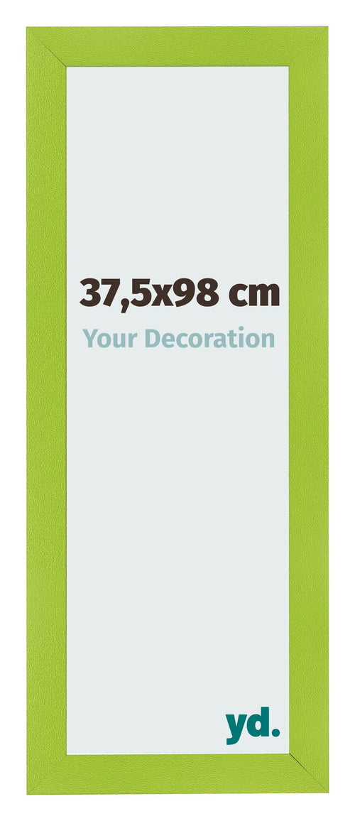 Fotokader 37 5x98cm Groen MDF Pisa Voorzijde Maat | Yourdecoration.be