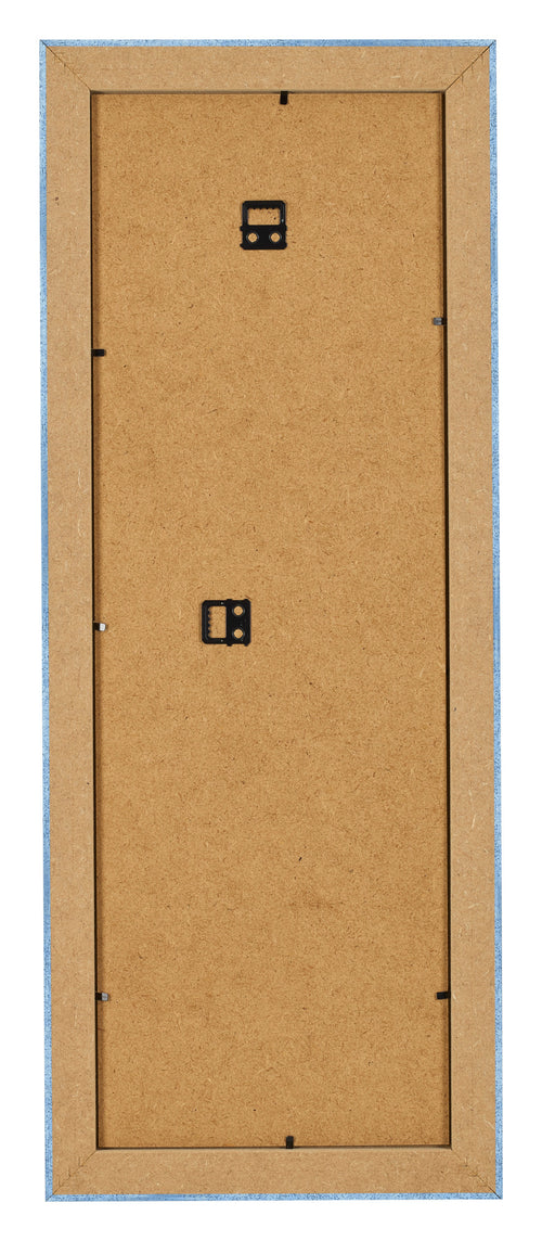 Fotokader 37 5x98cm Helder Blauw Geveegd MDF Pisa Achterzijde | Yourdecoration.be