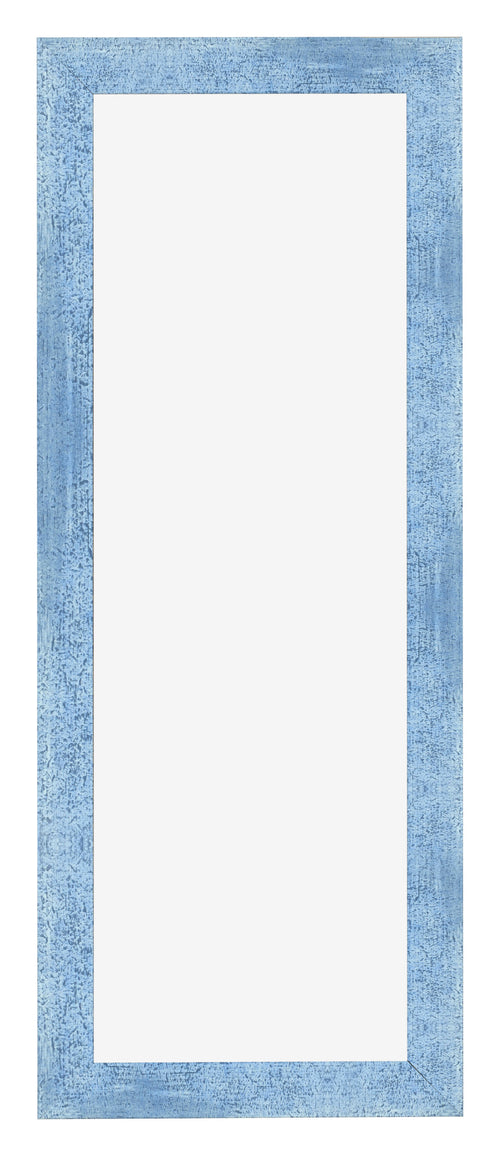 Fotokader 37 5x98cm Helder Blauw Geveegd MDF Pisa Voorzijde | Yourdecoration.be