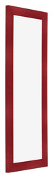 Fotokader 37 5x98cm Wijnrood Geveegd MDF Pisa Voorzijde Schuin | Yourdecoration.be