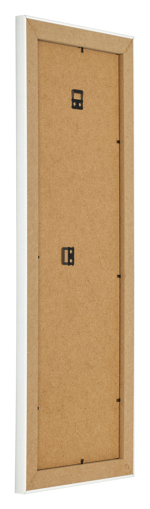 Fotokader 37 5x98cm Wit Geveegd MDF Pisa Achterzijde Schuin | Yourdecoration.be