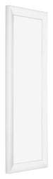 Fotokader 37 5x98cm Wit Hoogglans MDF Pisa Voorzijde Schuin | Yourdecoration.be