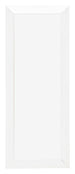 Fotokader 37 5x98cm Wit Hoogglans MDF Pisa Voorzijde | Yourdecoration.be