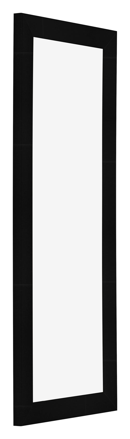 Fotokader 37 5x98cm Zwart Hoogglans MDF Pisa Voorzijde Schuin | Yourdecoration.be