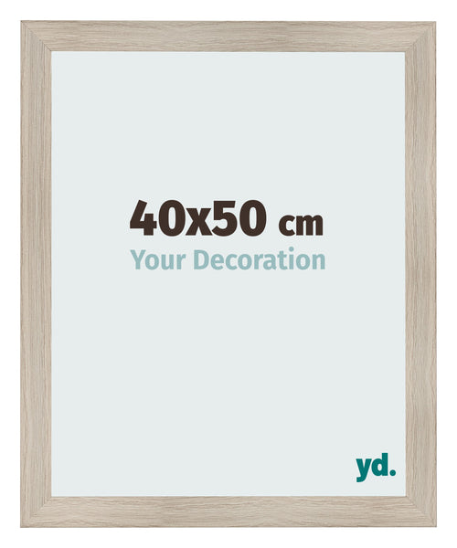 Fotokader 40x50cm Eiken Licht MDF Pisa Voorzijde Maat | Yourdecoration.be