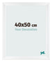 Fotokader 40x50cm Wit Mat MDF Pisa Voorzijde Maat | Yourdecoration.be
