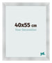 Fotokader 40x55cm Aluminium Geborsteld MDF Pisa Voorzijde Maat | Yourdecoration.be