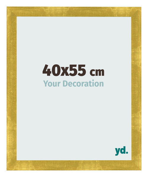 Fotokader 40x55cm Goud Vintage MDF Pisa Voorzijde Maat | Yourdecoration.be