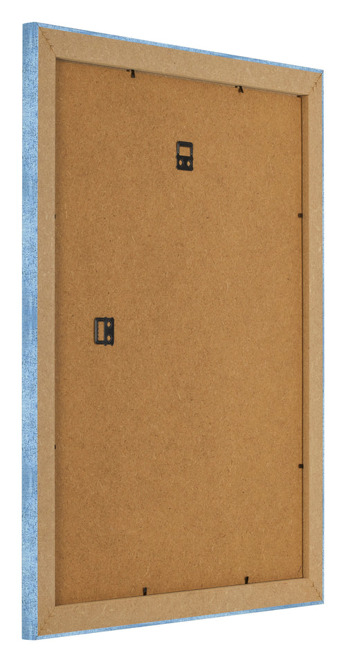 Fotokader 40x55cm Helder Blauw Geveegd MDF Pisa Achterzijde Schuin | Yourdecoration.be