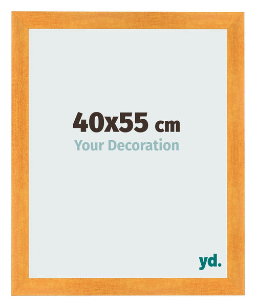 Fotokader 40x55cm Oranje MDF Pisa Voorzijde Maat | Yourdecoration.be