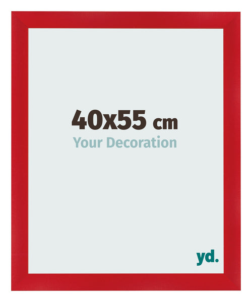Fotokader 40x55cm Rood MDF Pisa Voorzijde Maat | Yourdecoration.be