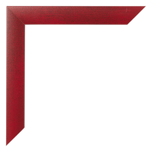Fotokader 40x55cm Wijnrood Geveegd MDF Pisa Detail Hoek | Yourdecoration.be