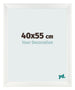 Fotokader 40x55cm Wit Geveegd MDF Pisa Voorzijde Maat | Yourdecoration.be