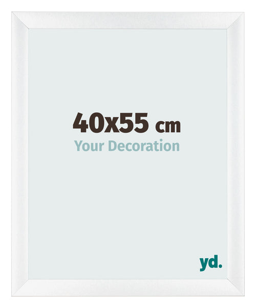 Fotokader 40x55cm Wit Mat MDF Pisa Voorzijde Maat | Yourdecoration.be