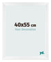 Fotokader 40x55cm Wit Mat MDF Pisa Voorzijde Maat | Yourdecoration.be