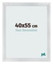Fotokader 40x55cm Zilver Mat MDF Pisa Voorzijde Maat | Yourdecoration.be