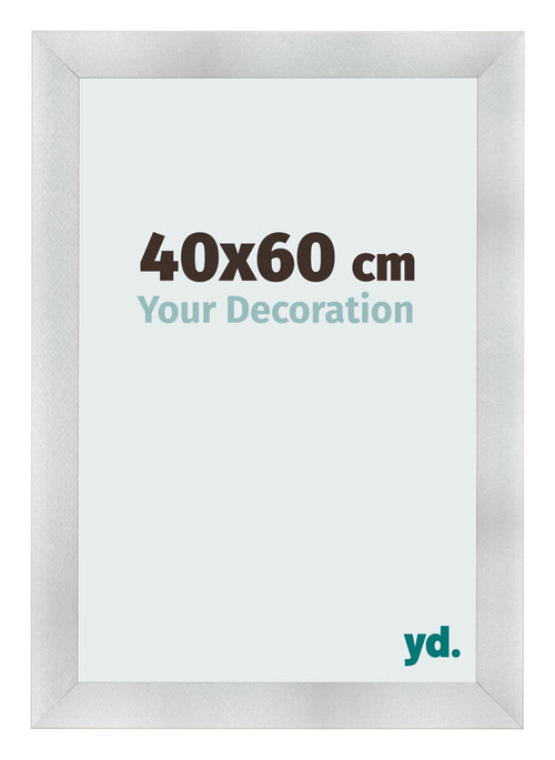 Fotokader 40x60cm Aluminium Geborsteld MDF Pisa Voorzijde Maat | Yourdecoration.be