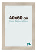 Fotokader 40x60cm Eiken Licht MDF Pisa Voorzijde Maat | Yourdecoration.be
