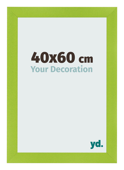 Fotokader 40x60cm Groen MDF Pisa Voorzijde Maat | Yourdecoration.be