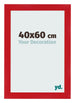 Fotokader 40x60cm Rood MDF Pisa Voorzijde Maat | Yourdecoration.be