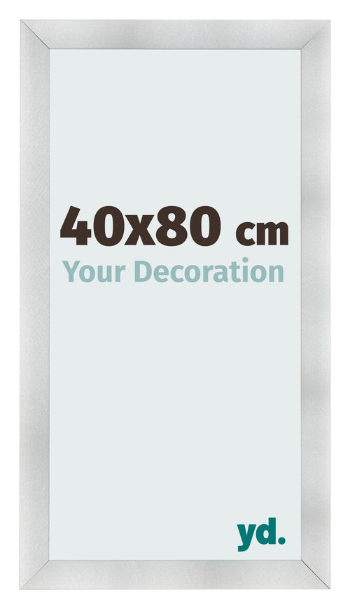 Fotokader 40x80cm Aluminium Geborsteld MDF Pisa Voorzijde Maat | Yourdecoration.be