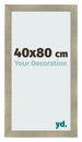 Fotokader 40x80cm Goud Antiek MDF Pisa Voorzijde Maat | Yourdecoration.be