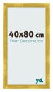 Fotokader 40x80cm Goud Vintage MDF Pisa Voorzijde Maat | Yourdecoration.be