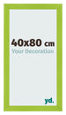 Fotokader 40x80cm Groen MDF Pisa Voorzijde Maat | Yourdecoration.be