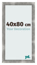 Fotokader 40x80cm Metaal Vintage MDF Pisa Voorzijde Maat | Yourdecoration.be