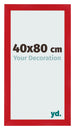 Fotokader 40x80cm Rood MDF Pisa Voorzijde Maat | Yourdecoration.be