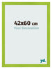 Fotokader 42x60cm Groen MDF Pisa Voorzijde Maat | Yourdecoration.be