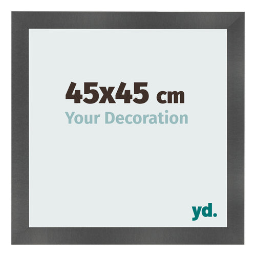 Fotokader 45x45cm Zwart Mat MDF Pisa Voorzijde Maat | Yourdecoration.be