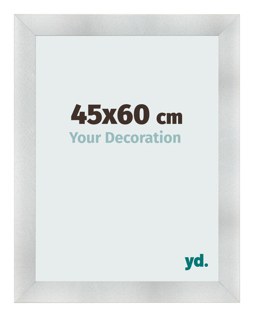 Fotokader 45x60cm Aluminium Geborsteld MDF Pisa Voorzijde Maat | Yourdecoration.be