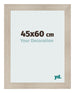 Fotokader 45x60cm Eiken Licht MDF Pisa Voorzijde Maat | Yourdecoration.be