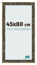 Fotokader 45x80cm Blauw Goud Gemeleerd MDF Pisa Voorzijde Maat | Yourdecoration.be